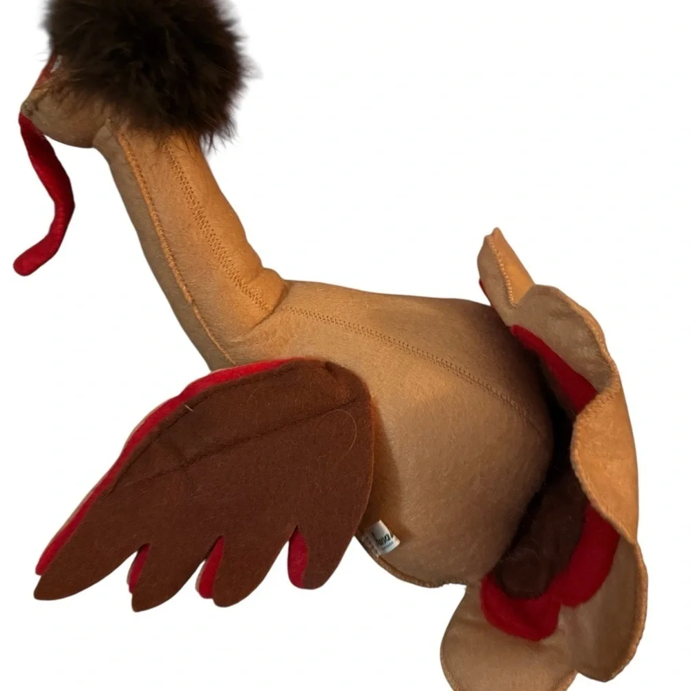 🦃 Annalee 2017 9” Thanksgiving Turkey Felt Figurine – Excellent Condition